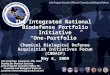 The Integrated National Biodefense Portfolio Initiative “One-Portfolio” Chemical Biological Defense Acquisition Initiatives Forum (CBDAIF) May 6, 2009