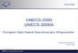 UNECS-2000 UNECS-3000A Compact High-Speed Spectroscopic Ellipsometer Components Division, ULVAC, Inc