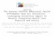 The Greater Houston Behavioral Health Affordable Care Act Initiative: Leveraging Collective Impact to Advance Integrated Health Care Practice and Policy