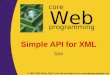 © 2001-2002 Marty Hall, Larry Brown  Web core programming 1 Simple API for XML SAX