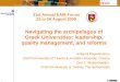 1 Navigating the archipelagos of Greek Universities: leadership, quality management, and reforms Antigoni Papadimitriou CHEPS/University of Twente & Aristotle