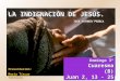 LA INDIGNACIÓN DE JESÚS. JOSÉ ANTONIO PAGOLA Presentación: María Tíscar Castillo Domingo 3º Cuaresma (B) Juan 2, 13 - 25