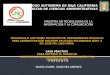 UNIVERSIDAD AUTÓNOMA DE BAJA CALIFORNIA FACULTAD DE CIENCIAS ADMINISTRATIVAS