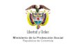 Ministerio de la Protección Social República de Colombia TERAPIAS ALTERNATIVAS