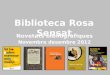 Biblioteca Rosa Sensat Novetats bibliogràfiques Novembre desembre 2012