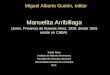 Miguel Alberto Guérin, editor Manuelita Arribillaga (Junín, Provincia de Buenos Aires, 1928; desde 1955 reside en CABA) Santa Rosa Instituto de Historia