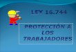 INTRODUCCION A la empresa constructora “Ladrillo y Cía., ubicada en la Región Metropolitana le han comunicado que debe dar cumplimiento a la ley 16.744