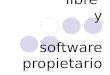 Software libre y software propietario. ¿Qué es el software? Se refiere al soporte lógico de una computadora digital. Comprende el conjunto de componentes
