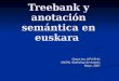 Treebank y anotación semántica en euskara Grupo Ixa, UPV-EHU KNOW. Workshop de sintaxis Mayo, 2007