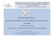 VII Congreso Internacional Cátedra UNESCO “Lectura y escritura: continuidades, rupturas y reconstrucciones” Córdoba, Argentina, 8 de noviembre de 2013