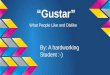 “Gustar” By: A hardworking Student :-) What People Like and Dislike