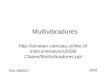Multivibradores  Instrumentacion2008/ Clases/Multivibradores.ppt 2008 Rev 080922