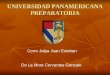 UNIVERSIDAD PANAMERICANA PREPARATORIA Corro Jalpa Juan Esteban De La Mora Cervantes Gonzalo