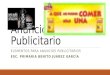 Anuncio Publicitario ELEMENTOS PARA ANUNCIOS PUBLICITARIOS ESC. PRIMARIA BENITO JUÁREZ GARCÍA