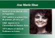 Ana Maria Shua ● Nació el 22 de abril de 1951 en Argentina ● 1967 publicó su primer libro de poemas „El sol y yo“ ● 1968 ingresó en la Universidad de Buenos