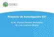 Proyecto de Investigación 537 M.Sc. Kryscia Ramírez Benavides Dr. Luis Guerrero Blanco