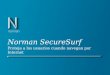 Norman SecureSurf Proteja a los usuarios cuando navegan por Internet