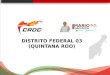 PLAN OAXACA DISTRITO VIII - CANCÚN DISTRITO FEDERAL 03 (QUINTANA ROO)