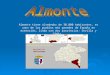 Almonte tiene alrededor de 30.000 habitantes, es unos de los pueblos más grandes de España en extensión, linda con dos provincias: Sevilla y Cádiz