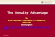 Annuity Advantage by BHIFS Washington