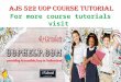AJS 522 help tutorials/uophelp