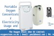 Portable Oxygen Concentrator Electricity Usage and Costs