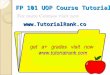 FP 101 UOP Course Tutorial/TutorialRank