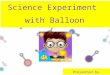 Science Experiment with Balloon - Educational Games for Kids