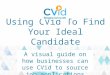 Using CVid to find your ideal candidate