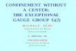 CONFINEMENT  WITHOUT  A  CENTER:  THE  EXCEPTIONAL  GAUGE  GROUP  G(2)