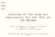 Overview of the read-out electronics for the TPCs at T2K ND280m