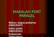 MAKALAH PORT PARALEL