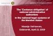 The ‘Costanzo obligation’ of national administrative authorities