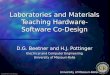 Laboratories and Materials Teaching Hardware-Software Co-Design