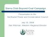 Sierra Club Beyond Coal Campaign
