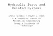 Hydraulic Servo and Related Systems