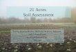 21 Acres  Soil Assessment
