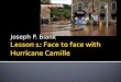 Lesson 1: Face  to face with Hurricane Camille