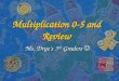 Multiplication 0-5 and Review