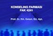 KONSELING FARMASI FAK 4241