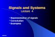 Signals and Systems Lecture  4