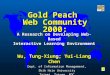 Gold Peach  Web Community 2000: