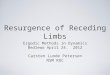 Resurgence of Receding Limbs