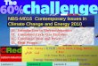 NBS-M016   Contemporary Issues in Climate Change and Energy  2010