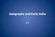 Geography and Early India