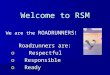 Welcome to RSM