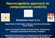 Neurocognitive approach to  computational creativity
