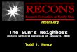 The Sun’s Neighbors (objects within 10 parsecs as of January 1, 2010)