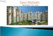 Gaur Atulyam Greater Noida – Luxurious Flat for sale