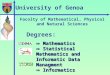 Facolty of Mathematical, Physical and Natural Sciences